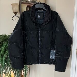 Brand New Under Armour Coldgear Infrared 700 FP Feather Down Black Zip Jacket